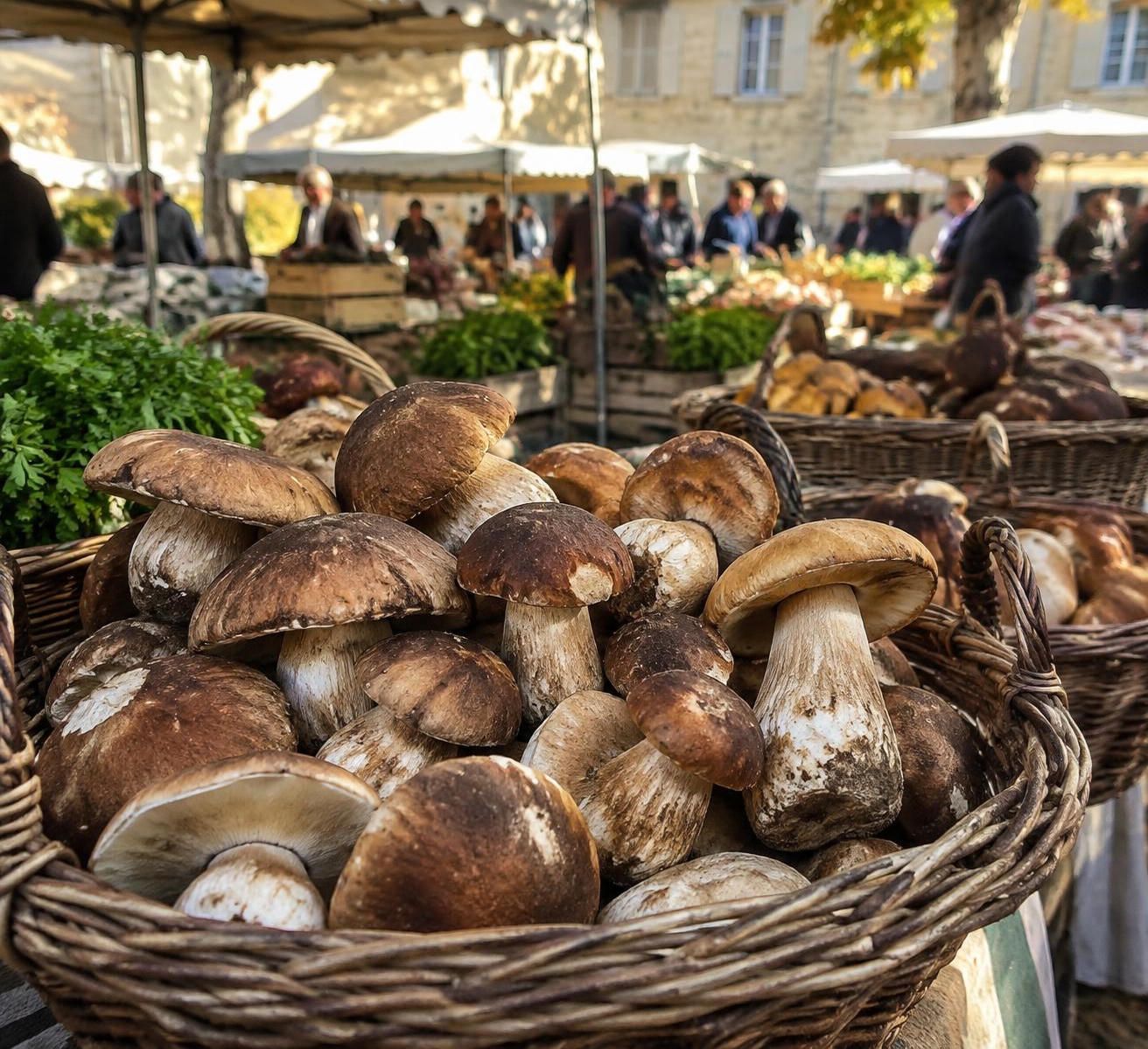 en dordogne, quatre marchés aux cèpes sont ouverts ce mardi 27 octobre. les conditions laissent espérer de belles pousses dans les prochains jours.